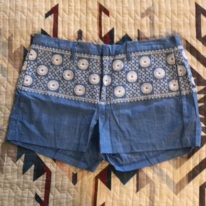 Madewell Embroidered Shorts